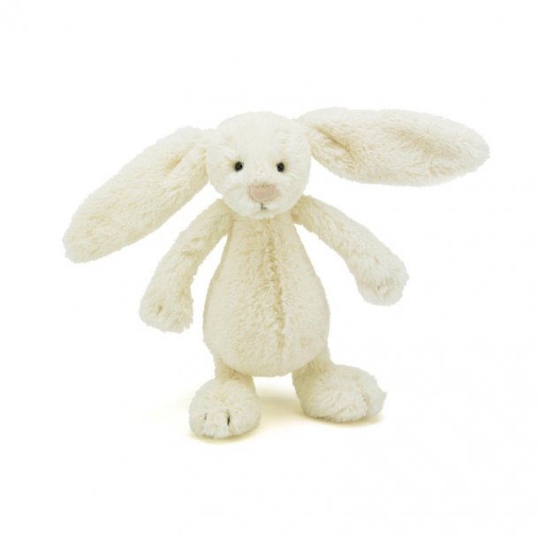 Jellycat - Bashful bunny i Creme. 18cm