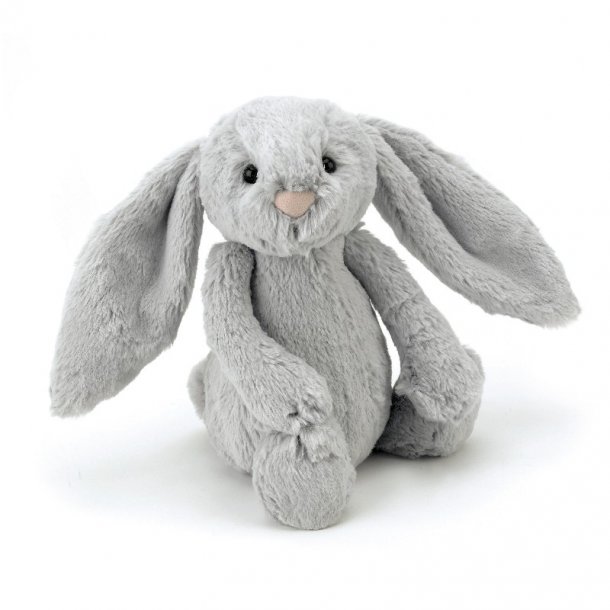 Jellycat - Bashful bunny i Silver. 31cm