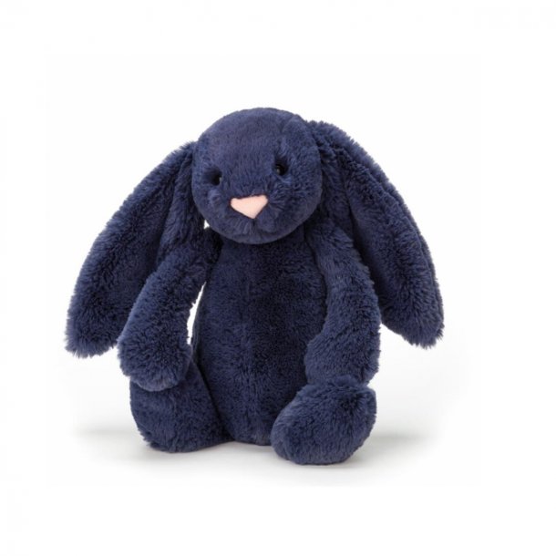 Jellycat - Bashful bunny i Navy 18 cm