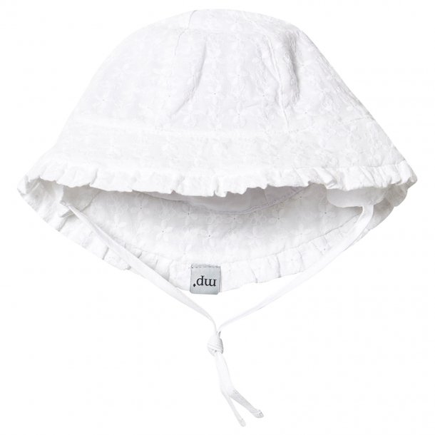 MP - Flora bell hat i white