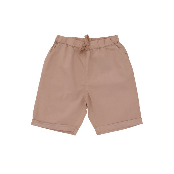 Copenhagen colors - Crisp poplin shorts i beige 