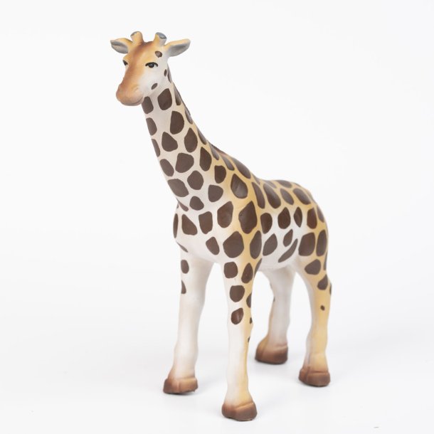 Green rubber toys - Giraf i gummi