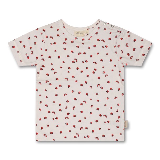 Petit Piao - T-shirt i ladybug